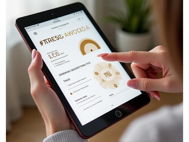 Interfaccia di un'app per l'assessment dello stress con barre di progresso e icone di cervello e cuore, su sfondo pulito